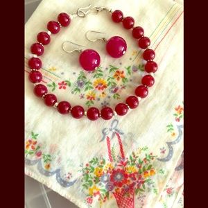 Bracelet and Earrings Set